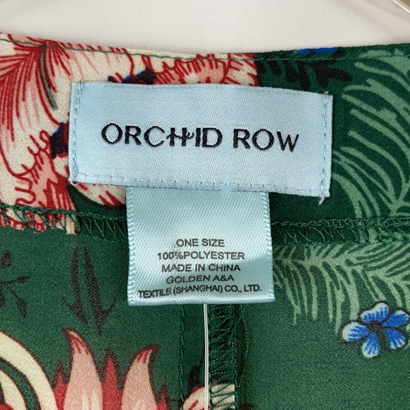 Orchid Row Floral Printed Maxi Chiffon Kimono - Picture 9 of 11